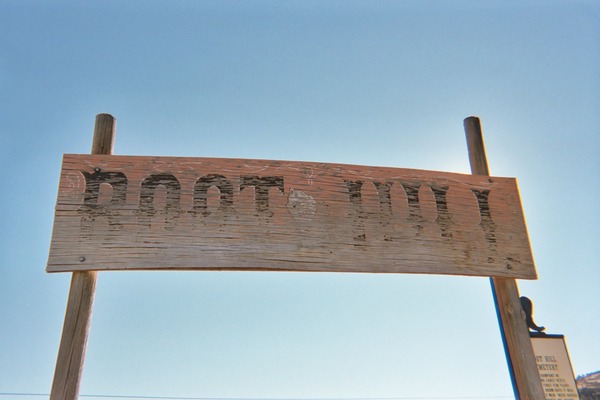 Product picture Boot Hill, NV sign